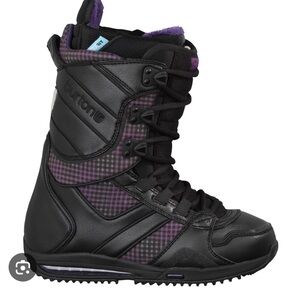 Burton Sapphire Snowboard Boots Women's Black Purple